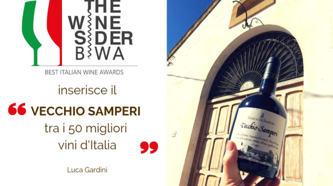 Tra I Primi 10 Migliori Vini D'Italia Il Nostro Vecchio Samperi